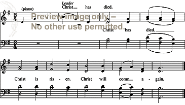 Hymn Score Watermarked Preview Image